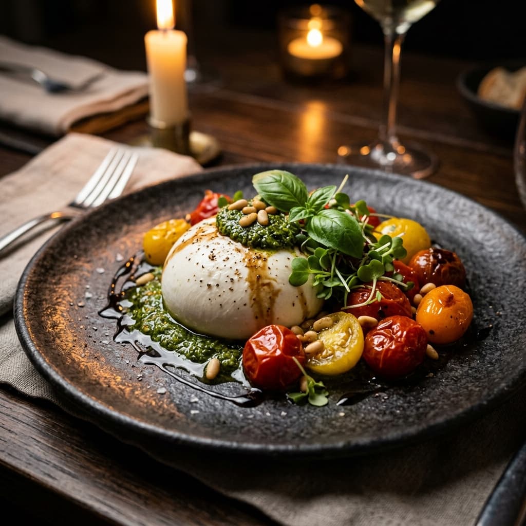 Burrata ao Pesto
